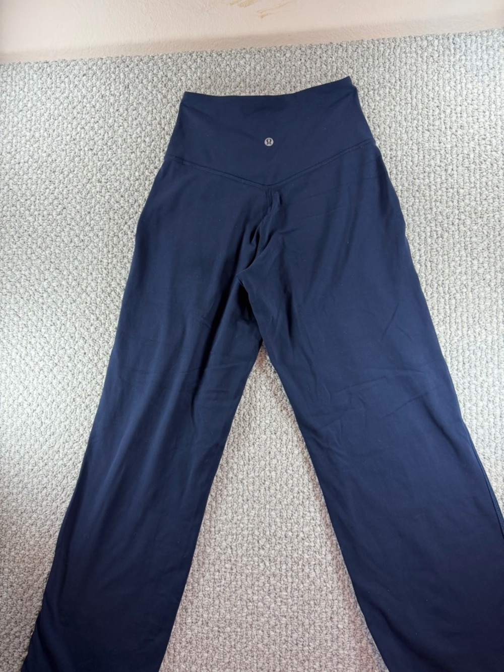 Lululemon Align™ High-Rise Wide-Leg Crop 23" true navy, Women size 2 - Picture 5 of 7